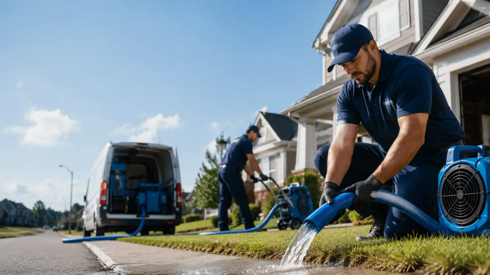 Flood Damage Restoration in New Trenton, IN